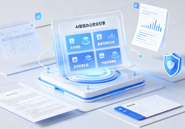 定南县AI重构现代办公体系 智能优化引擎助力企业轻量化高效运营