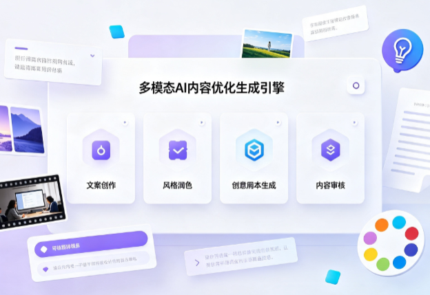 定南县AI智能内容优化创新 多模态生成技术丰富数字内容创作生态