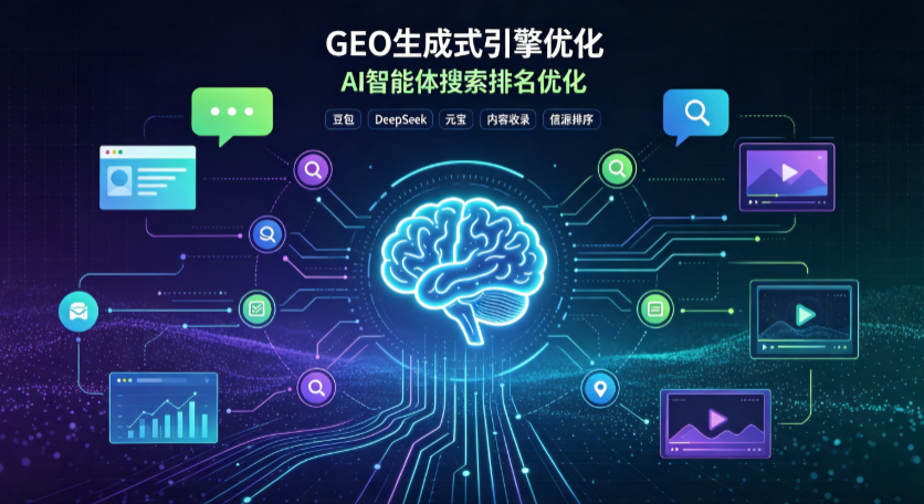 定南县GEO 浪潮来袭：生成式引擎优化崛起，创作者争抢豆包、DeepSeek、元宝智能体流量入口